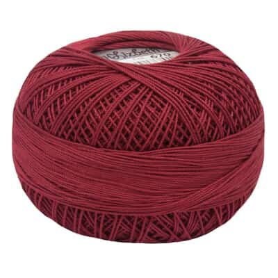 Lizbeth Crochet Thread Size 20 - Victorian Red-670