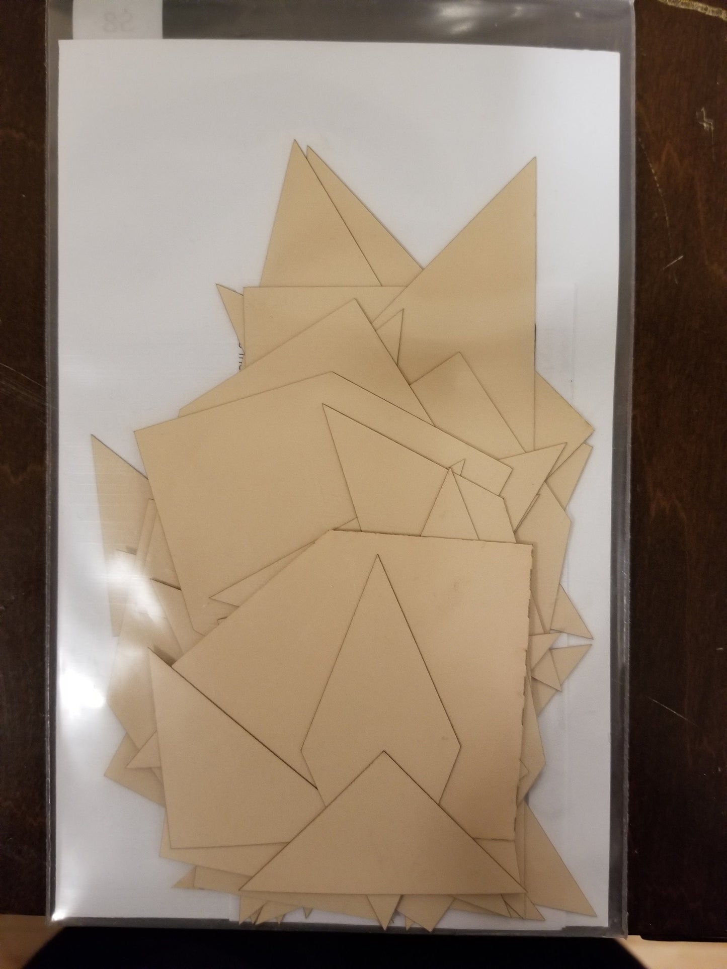 English Paper Piecing Star of Bethlehem Papers in pack from Paper Pieces to make a 12 inch block