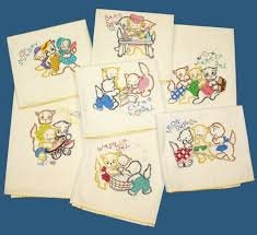 Three Kittens Aunt Martha's #3955 Vintage Embroidery Hot Iron Transfer Cross Stitch Pattern