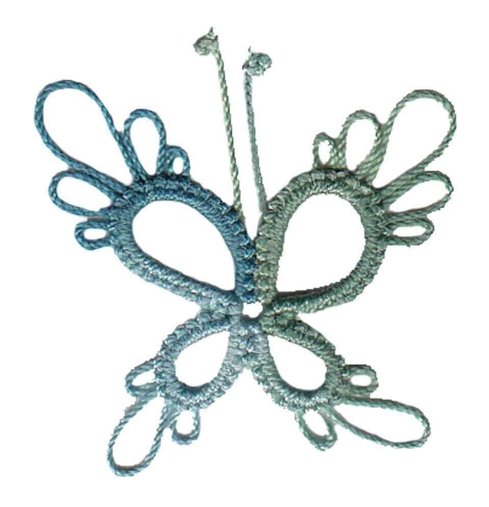 Blue River Glades Lizbeth 164 size 20 100% Egyptian Cotton Variegated Tatting Thread