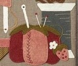 Spring Vintage Sewing Machine Pattern by Stacy West of Buttermilk Basin