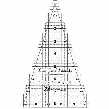 Dear Jane 160 page soft cover book by for Martingale - That Patchwork Place and EZ Quilting 2 Piece Acrylic Template Set