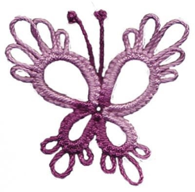 Country Grape Swirl Lizbeth 140 Size 20 100% Egyptian Mercerized Cotton Variegated Tatting Thread