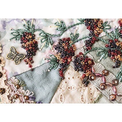 Crazy Quilting for Beginners a Handy Pocket Guide compiled by Sharon Boggon for C&T Publishing