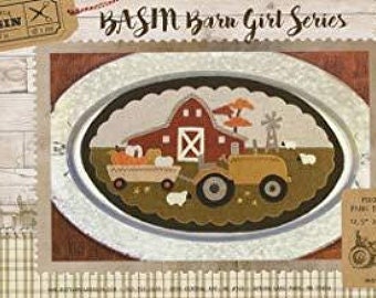 Pumpkin Farm Tractor Pattern by Stacy West of Buttermilk Basin