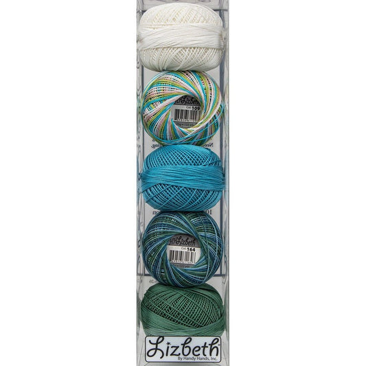 Country View Specialty Pack of Lizbeth size 20. 5 balls 100% Egyptian Cotton Tatting Thread