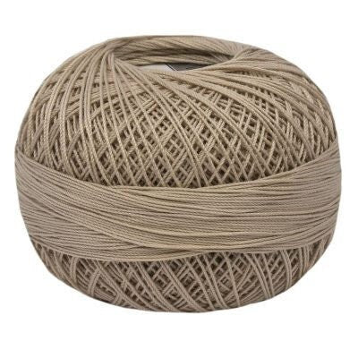 Mocha Brown Light Lizbeth 690 Size 20 100% Egyptian Cotton Tatting Thread