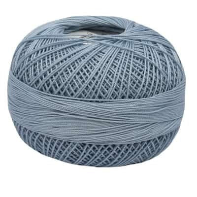 Denim Blue Light Lizbeth 650 Size 20 100% Egyptian Mercerized Cotton Tatting Thread