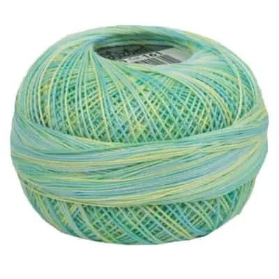 Sea Island Citrus Lizbeth 161 size 20 100% Egyptian Cotton Variegated Tatting Thread