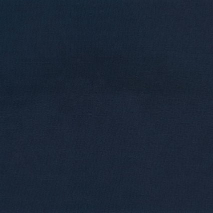 Silky Cotton Solids in Prussian Blue by Elite continuous cuts of Quilter&#39;s Cotton Fabric