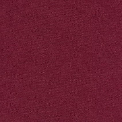 Silky Cotton Solids in Merlot by Elite continuous cuts of Quilter&#39;s Cotton Fabric