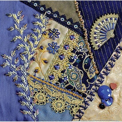 Crazy Quilting for Beginners a Handy Pocket Guide compiled by Sharon Boggon for C&T Publishing