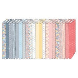 Franny's Flowers by Maywood Studio Charm Pack of 42 5 x 5 inch squares of Quilter's Cotton