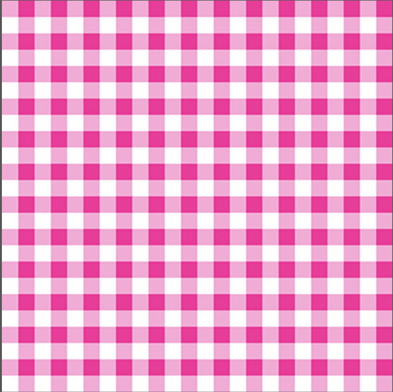 Once Upon a Time Pink & White Gingham print by Delphine Cubitt for Henry Glass continuous cuts of Quilter's Cotton