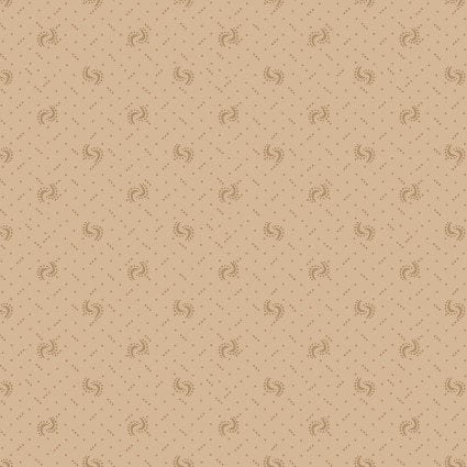 Buttermilk Blenders in Tan by Stacy West for Henry Glass continuous cuts of Quilter's Cotton Fabric