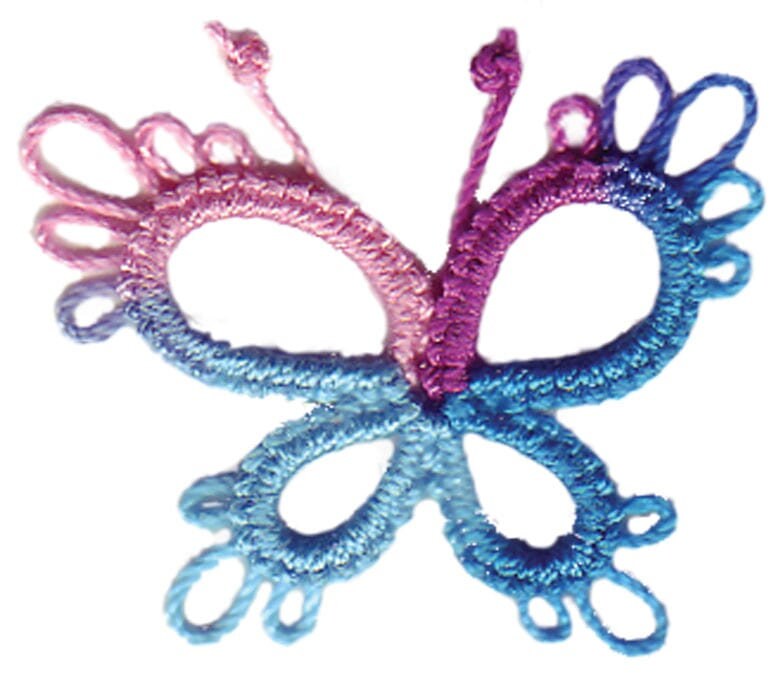 Island Breeze Lizbeth 130 size 20 100% Egyptian Cotton Variegated Tatting Thread