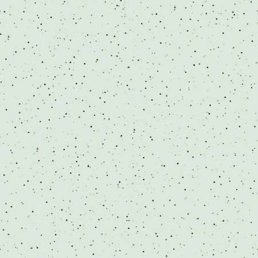 Bramble Patch Splatter Dot in Green by Maywood Studio designed by Hannah Dale, continuous cuts of Quilter's Cotton Fabric