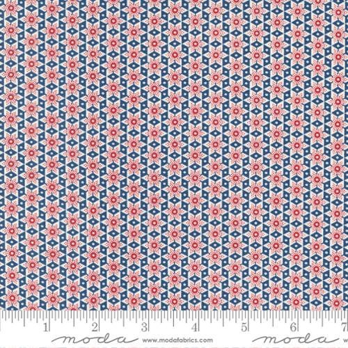 American Gatherings II Kalidescope Blenders Stars Multicolored by Primitive Gatherings for Moda continuous cuts of Quilter's Cotton Fabric