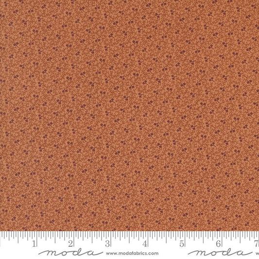Chickadee Landing Birdseed Blender in Tiger Lily by Kansas Troubles for Moda Fabrics. Continuous cuts of Quilter's Cotton Fabric