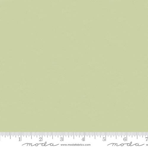 Bella Solids in Pear by Moda. Continuous cuts of Quilter's Cotton Fabric