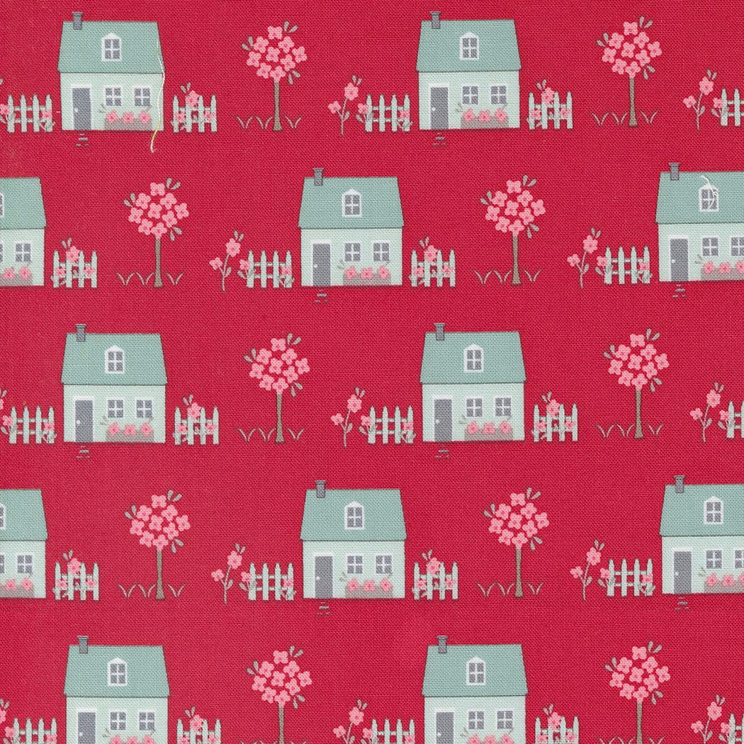 My Summer House by Bunny Hill Designs for Moda Fabrics. Quilter's Cotton Charm Pack of 42 5 inch squares