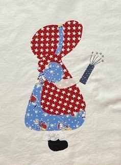 2024 Row by Row Kit and Pattern 4 Seasons of Sunbonnet Sue, an original pattern by the Enchanted Rose Emporium