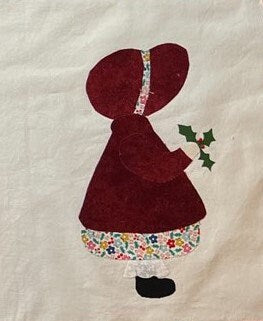 2024 Row by Row Kit and Pattern 4 Seasons of Sunbonnet Sue, an original pattern by the Enchanted Rose Emporium