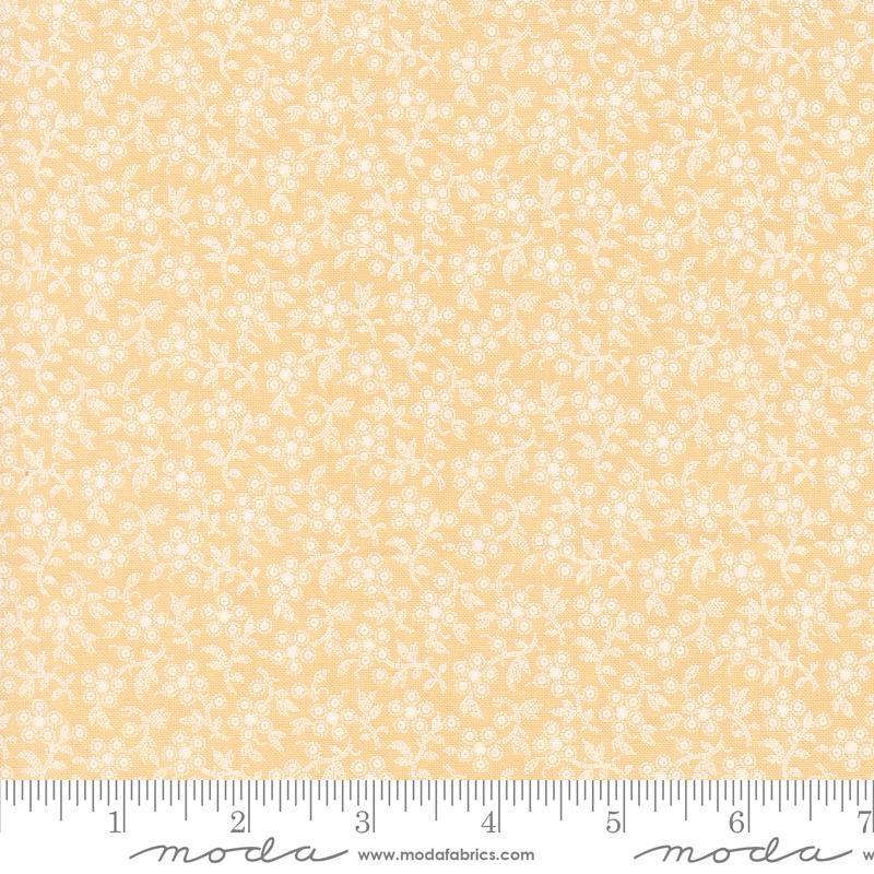 Denim Daisies Daisy Fields Blender in Wheat by Fig Tree & Co for Moda Fabrics. Continuous cuts of Quilter's Cotton Fabric