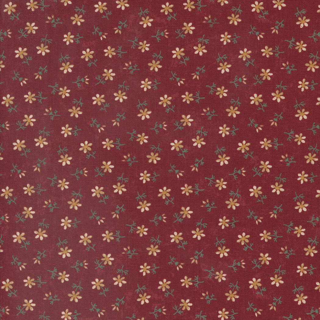 Daisy Lane Daisy Florals in Carnation by Kansas Troubles for Moda Fabrics. Continuous cuts of Quilter's Cotton Fabric