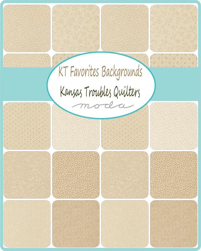 KT Favorites Background Seeds Blender in Dandelion by Kansas Troubles Quilters for Moda. Continuous cuts of Quilter's Cotton