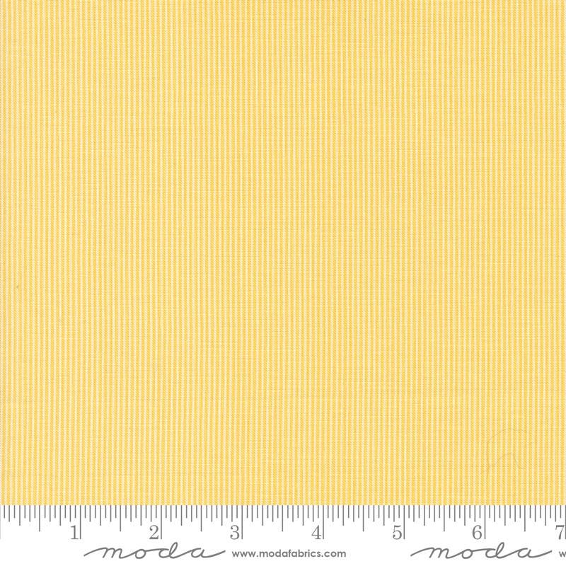 Stripes in Sun from the Shine collection by Sweetwater for Moda continuous cuts of Quilter's Cotton Fabric
