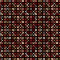 Cross Stitch Texture in Black from the Home Sweet Home Collection by Debbie Busby for Henry Glass continuous cuts of Quilter's Cotton Fabric
