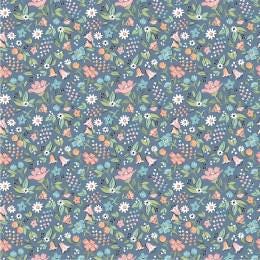 Garden Party by Sheri McCulley for Poppie Cotton Jelly Roll 21 piece collection of 2.5 inch strips