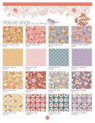 Nature Sings by Lori Woods for Poppie Cotton Layer Cake 42 piece collection of 10 inch squares