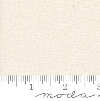 Little Leaf Small Floral in Porcelain of Itty Bitty Background Gatherings by Primitive Gatherings Moda. Continuous cuts of Quilter's Cotton
