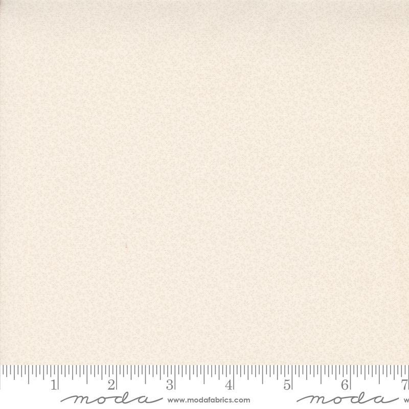Little Leaf Small Floral in Porcelain of Itty Bitty Background Gatherings by Primitive Gatherings Moda. Continuous cuts of Quilter's Cotton