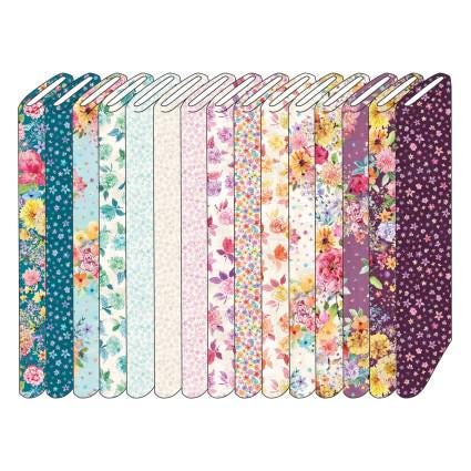 Packed Floral in Multi from Nature Studies by Maywood Studio continuous cuts of Quilter's Cotton Fabric
