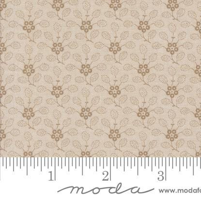 Petunia Blenders Floral in Smoke from Sacre Bleu by French General for Moda. Continuous cuts of Quilter's Cotton Fabric