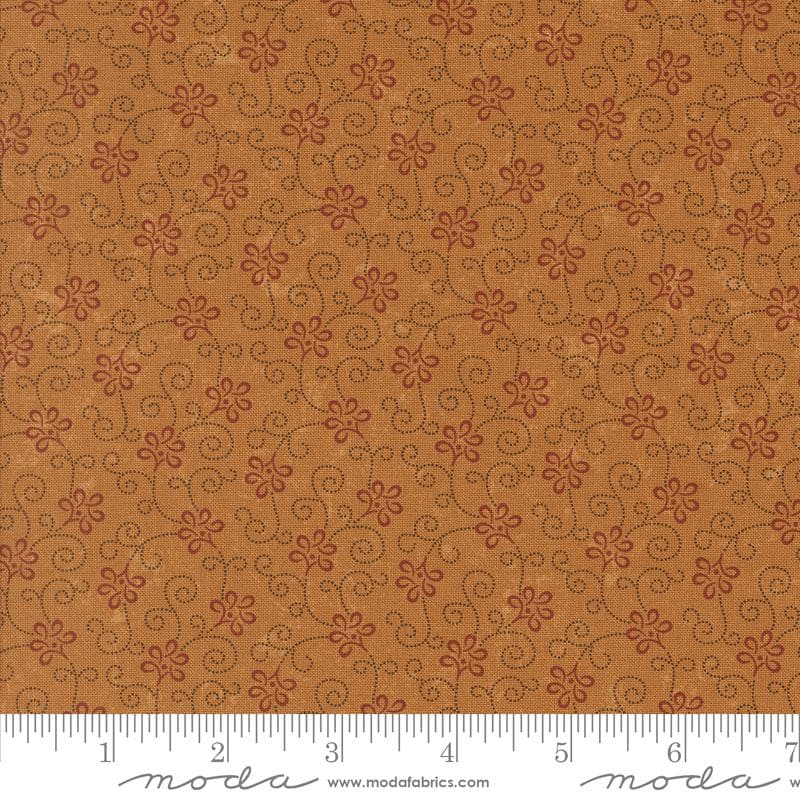 A Vintage Christmas by Kansas Troubles for Moda Fabrics. Quilter's Cotton Mini Charm Pack of 42 2.5 x 2.5 inch squares