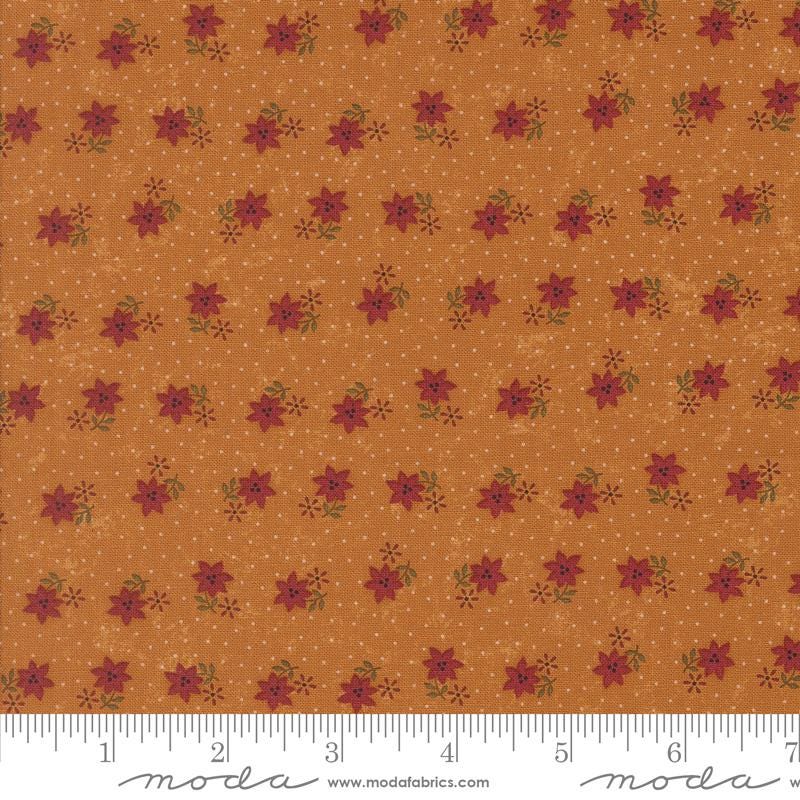 A Vintage Christmas by Kansas Troubles for Moda Fabrics. Quilter's Cotton Mini Charm Pack of 42 2.5 x 2.5 inch squares