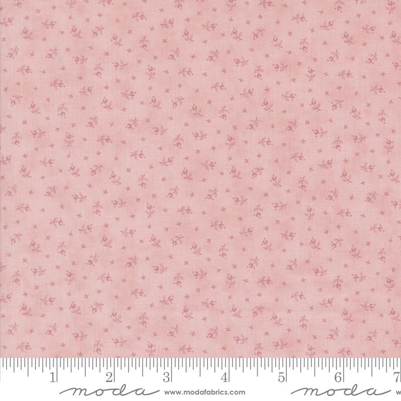 3 Sisters Favorites Vintage Linens Lavender Fields Berry Toss Ditsy in Lilac for Moda. Continuous cuts of Quilter's Cotton