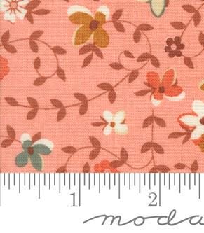 Gather Florals in Apple from Acorn Hollow by BasicGrey for Moda. Continuous cuts of Quilter's Cotton Fabric