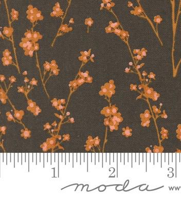Twiggy Florals in Soil from Acorn Hollow by BasicGrey for Moda. Continuous cuts of Quilter's Cotton Fabric