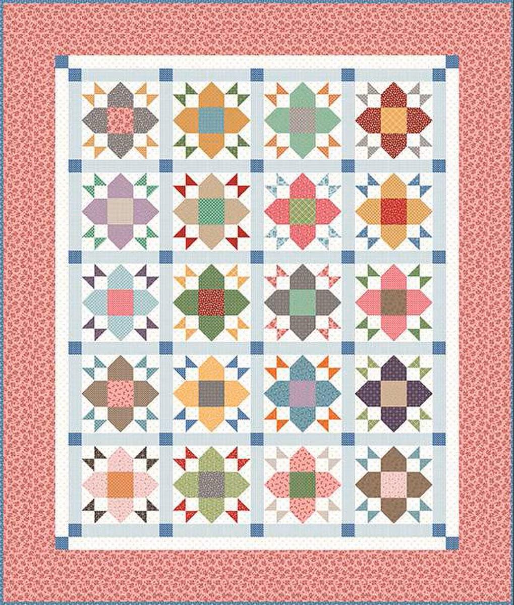 Prairie Home Book by Lori Holt of It's Sew Emma soft cover book of patterns for over 30 projects