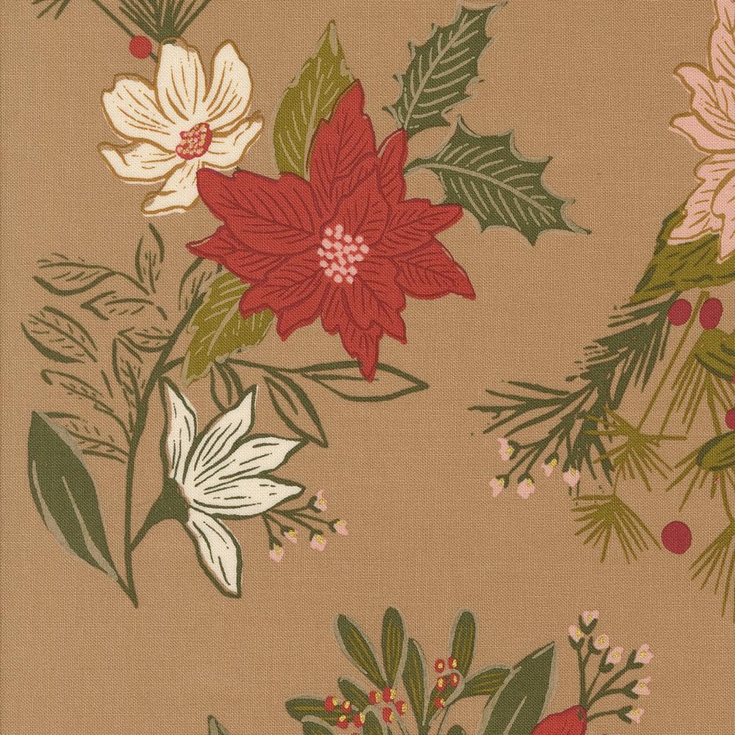 Old World Yuletide by Fancy That Design House for Moda Quilter's Cotton Charm Pack of 42 5 x 5 inch squares