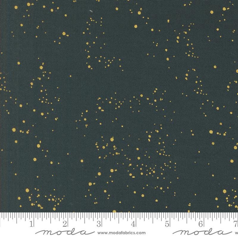 Speckled Sky in Midnight from Old World Yuletide by Fancy That Design House for Moda Fabrics. Continuous cuts of Quilter's Cotton Fabric