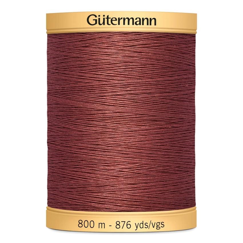 Mauve Gutermann 100% Natural Cotton 50 weight thread , 875 yard spool