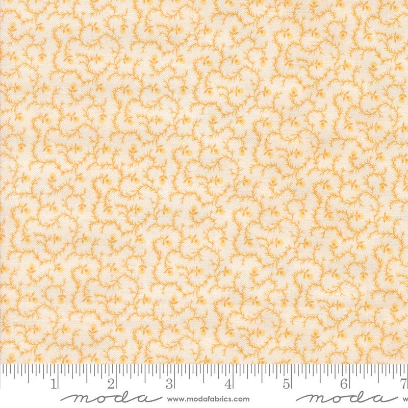 Twigberry Blender in Honey from Sallys Stitches by Betsy Chutchian for Moda Fabrics. Continuous cuts of Quilter's Cotton Fabric