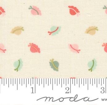 Bonnets Novelty in Porcelain from the Sunbonnet Collection by My Sew Quilty Life for Moda Continuous cuts of Quilter's Cotton Fabric