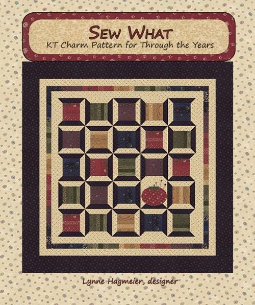 Sew What Pattern by Lynne Hagmeier of Kansas Troubles Quilters, 31 x 31 inch quilt
